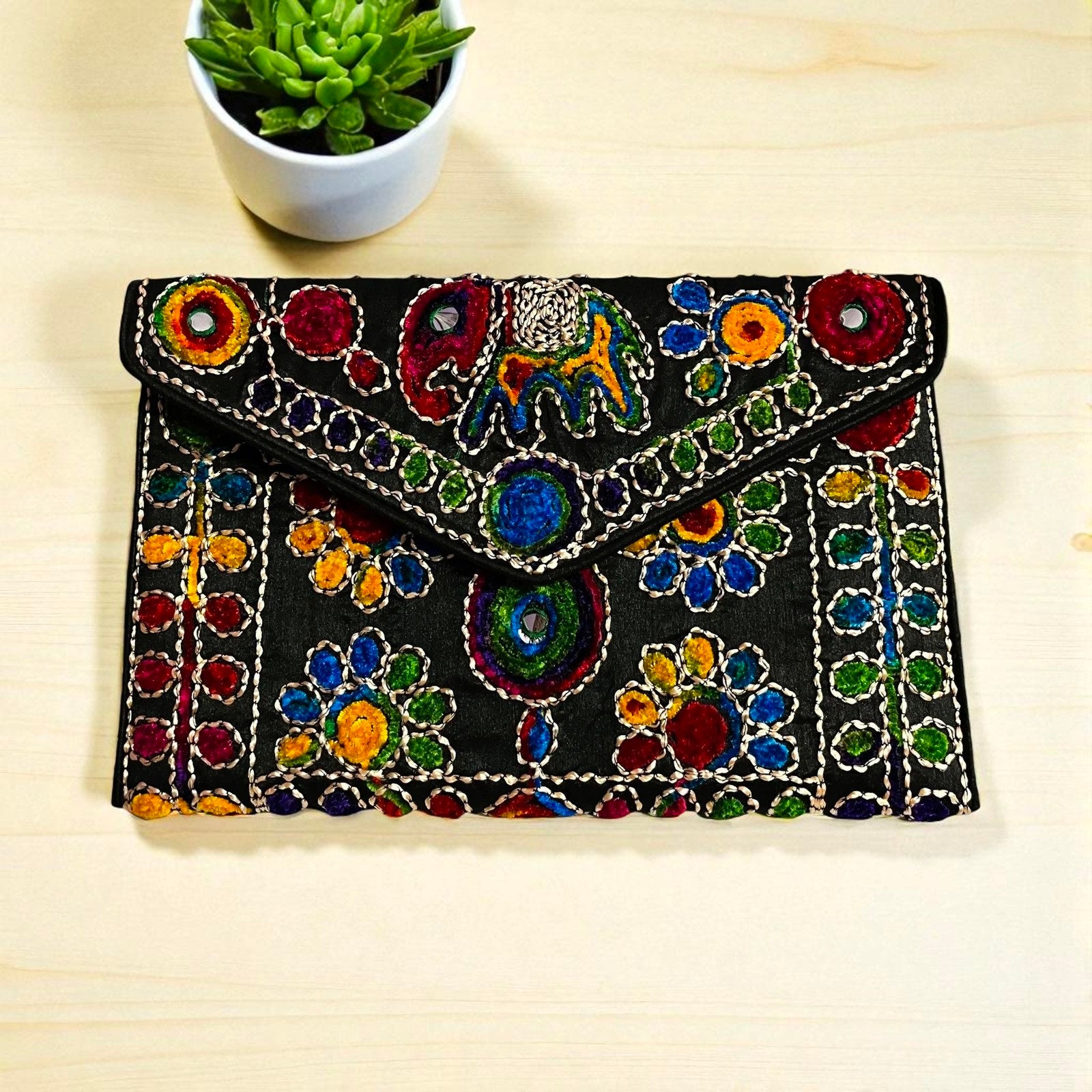 MAGGOT Clutch Bags Sling Bags Cross Body Bags for Women 30X20 Cm