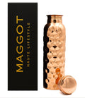 MAGGOT Copper Bottle (950ml): 100% Pure BPA-Free Water Bottle | Copper-Infused Water | Leak Proof | Office Use | Boosts Immunity