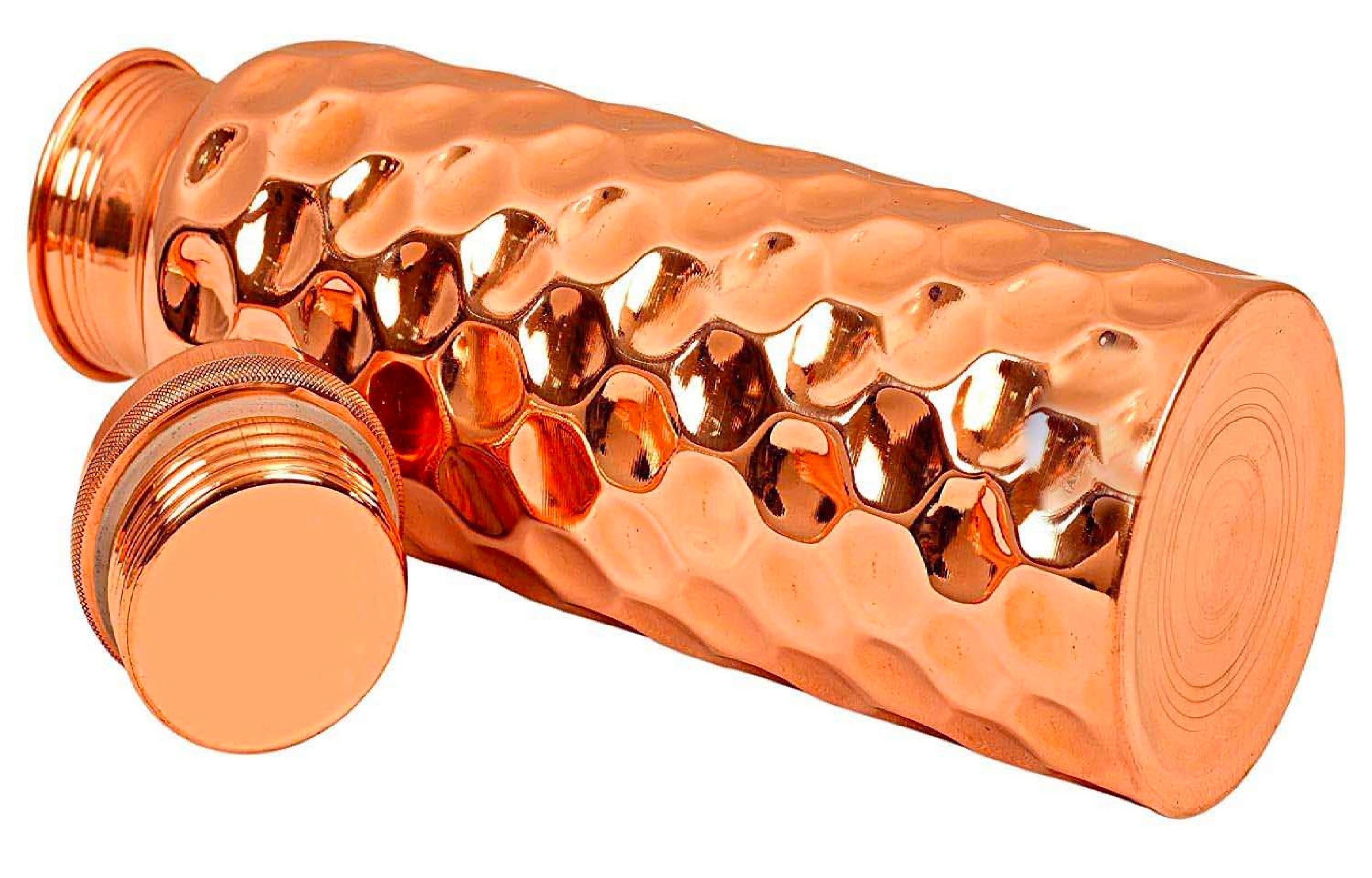 MAGGOT Copper Bottle (950ml): 100% Pure BPA-Free Water Bottle | Copper-Infused Water | Leak Proof | Office Use | Boosts Immunity