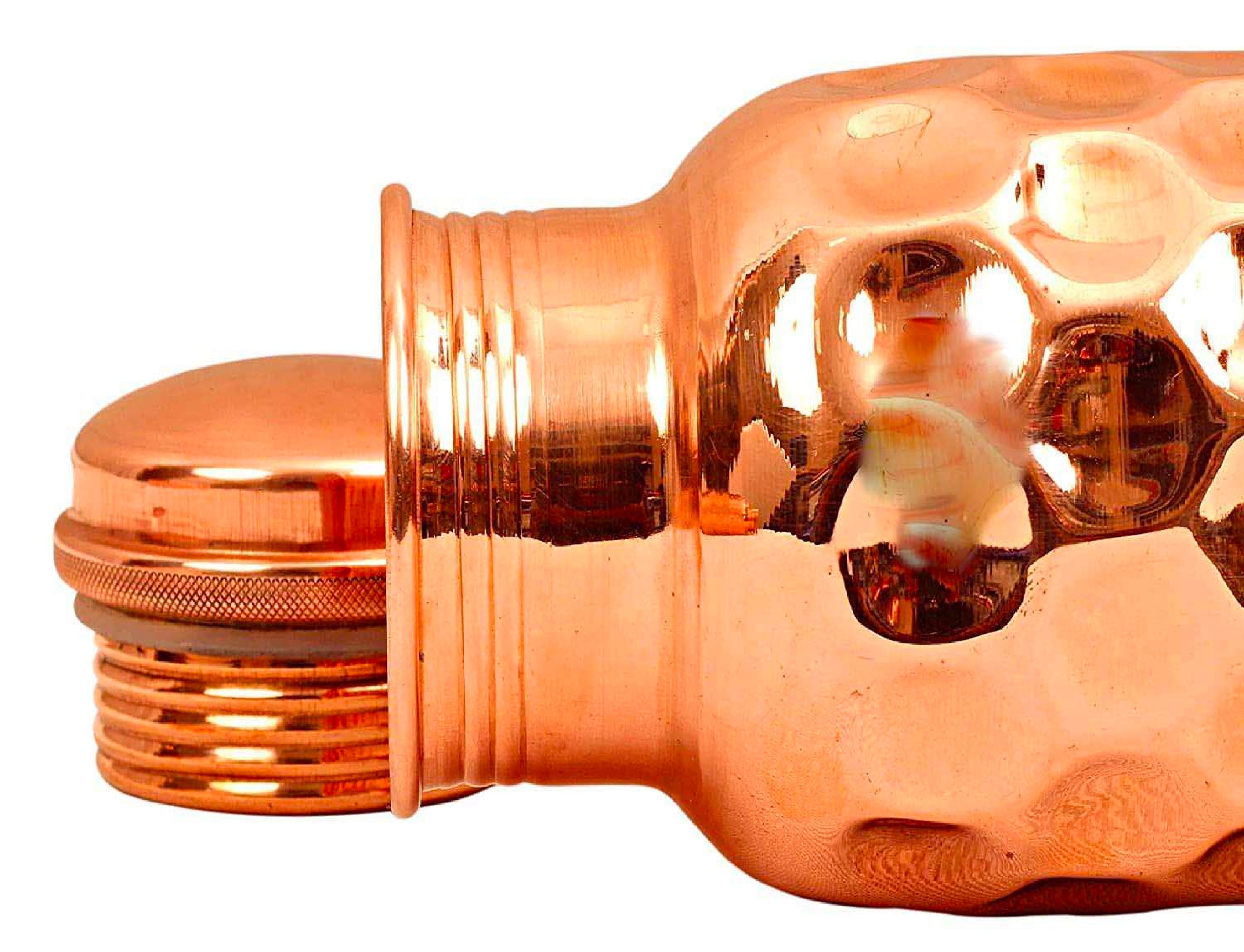 MAGGOT Copper Bottle (950ml): 100% Pure BPA-Free Water Bottle | Copper-Infused Water | Leak Proof | Office Use | Boosts Immunity