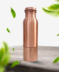 MAGGOT Copper Bottle (1 Liter): 100% Pure BPA-Free Water Bottle Leak Proof | Office Use